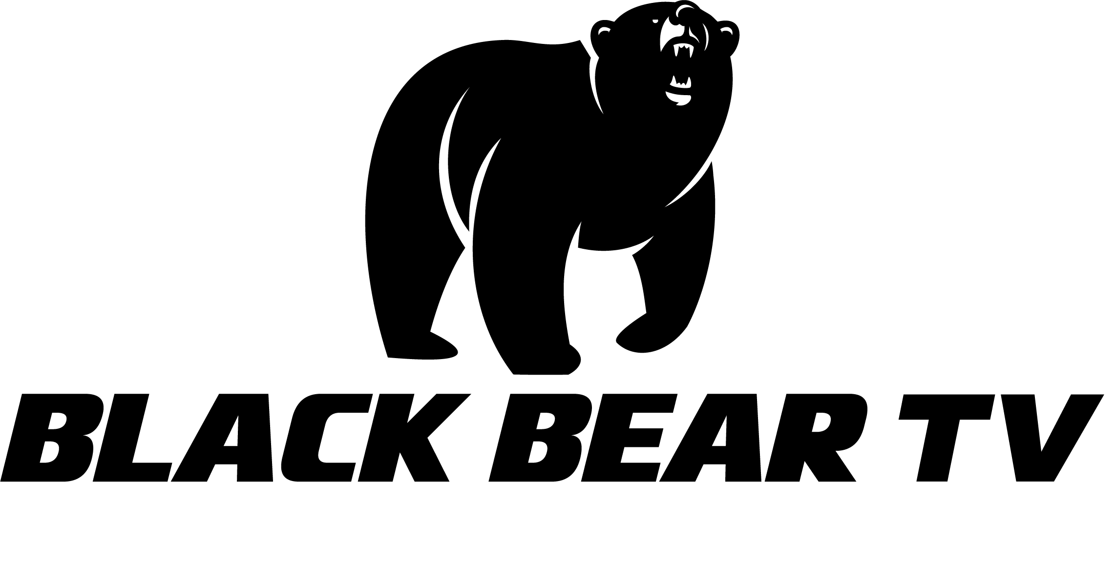 Black Bear TV Logo